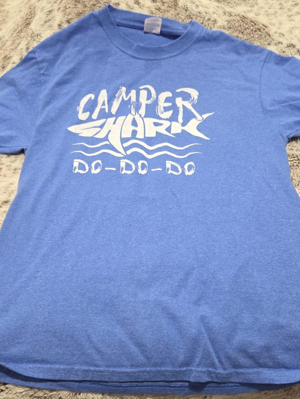 Camper Shark Graphic Tee - Blue